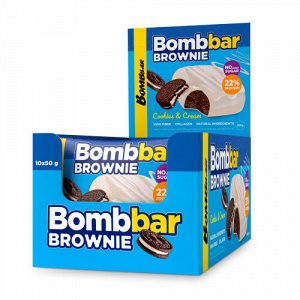 Печенье БРАУНИ "BOMBBAR" печенье крем 50гр.
