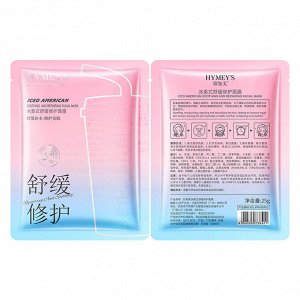 Освежающая маска Hymeys Iced American Soothing and Repairing Facial Mask с коллагеном, гиалуроновой кислотой и ретинолом