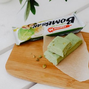 Батончик неглазированный со вкусом "фисташковый пломбир", ТМ "Bombbar", 60 гр.