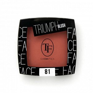 ТРИУМФ РУМЯНА Одноцветные CTBL-08 TRIUMPH BLUSH тон 81 Розовый нюд
