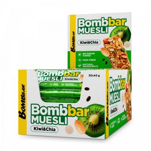Bombbar Мюсли-батончик, 45 гр.