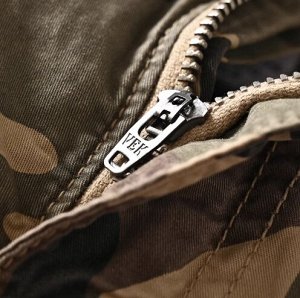 Мужские шорты хлопковые с камуфляжным принтом, пояс на резинке, хаки