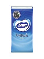 Платки носовые Zewa Делюкс 3-х сл. с тиснением белые неароматиз. 10шт №10	ЭвоКом ООО