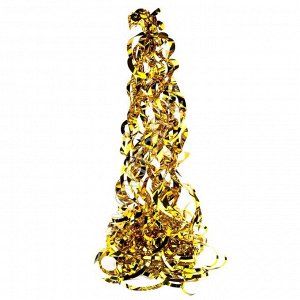 Гирлянда для шара, 100 см, фольга, цвет золотой