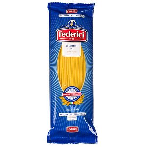 Изделия макаронные FEDERICI №3 Спагетти 400 г 1/20