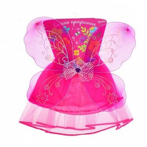 Карнавальный набор «Маленькая фея», 2 предмета: юбка и крылья