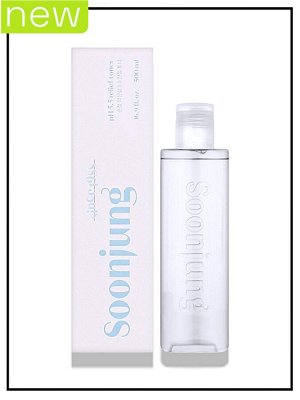 Etude Тонер для лица успокаивающий Toner Soonjung pH 5.5 Relief, 500 мл