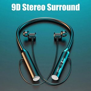 Спортивная беспроводная Bluetooth-гарнитура с оголовьем, шумоподавлением и микрофоном