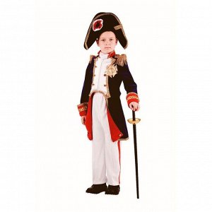 Карнавальный костюм «Наполеон», (бархат, парча), размер 30, рост 116 см