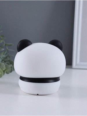 Фигурка светящаяся RISALUX «Панда», 2 Вт, LED-ночник антистресс, RGB, USB, 10x10.5x10.5 см