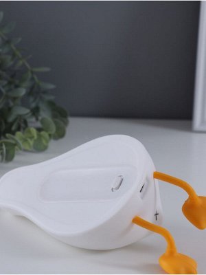 Фигурка светящаяся RISALUX «Спящая утка», 2 Вт, LED-ночник антистресс, RGB, USB, 10x10x21 см