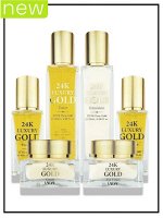 Набор уходовой косметики для лица антивозрастной с биозолотом LAYDAY Set Luxury Skin Care 6-Piece 24K Gold, 120мл*2шт, 40мл*2шт, 50гр*2шт