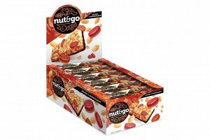 «Nut&Go», батончик с арахисом и мармеладом, 42 г (упаковка 18 шт)