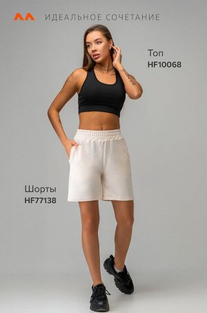 Женские шорты из футера двухнитки Happyfox