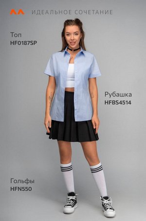 Женская приталенная рубашка Happyfox