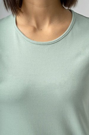 Однотонное женское платье-футболка Happyfox