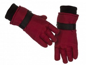 Перчатки Зимние бордовые перчатки Thinsulate™ - не страшны даже самые сильные морозы №243