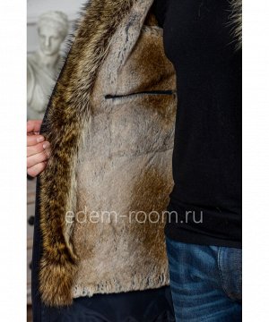 Мужская куртка- парка с мехомАртикул: IG-006-2-SN-EN