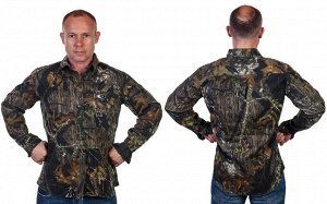 Мужская камуфляжная рубашка Mossy Oak (США) - 3D рисунок, достойное качество №396