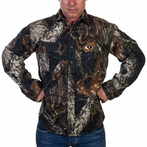 Крутая мужская рубашка Mossy Oak (США) - стильный камуфляжный принт, классический дизайн  №18