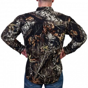 "Охотничья" рубашка от Mossy Oak (США) - трехмерный камуфляжный принт уместен и на природе, и в городе №397