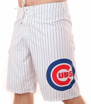 Водонепроницаемые бордшорты с логотипом бейсбольного клуба Chicago Cubs №724 ОСТАТКИ СЛАДКИ!!!!