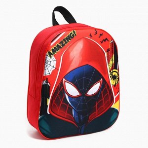 Рюкзак детский для мальчика Amazing, 33x28x9 см, Человек-паук