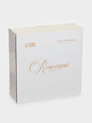 Тарелки глубокие WY Renessans, набор 2 шт., 850 мл, d=20 см, фарфор, белые