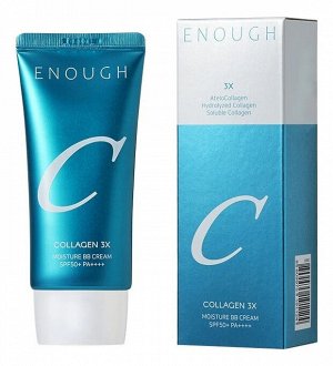 ВВ-крем для лица с коллагеном- Enough Collagen 3X Moisture BB Cream SPF50+ PA++++
