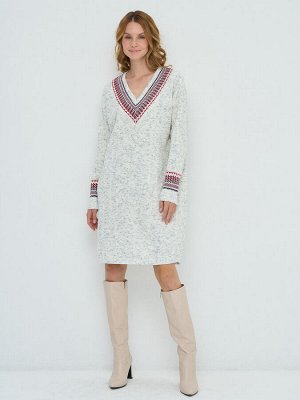 VAY / Платье женское 12913/9800550/2100 вечерний иней/т синий/алый