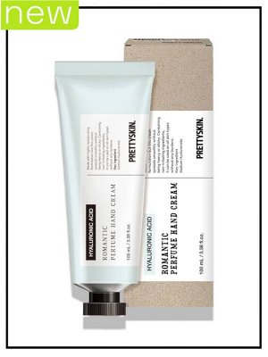 PrettySkin Крем для рук парфюмированный с гиалуроновой кислотой Hand Cream Romantic Perfume Hyaluronic Acid, 100 мл