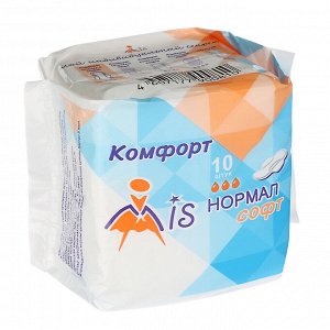 Прокладки гигиенические Mis нормал софт,3 капли,п/э 10 шт