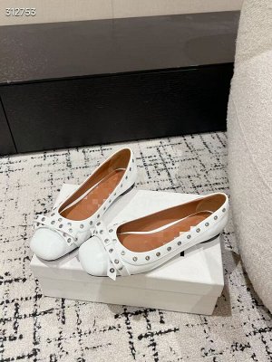 Балетки женские кожаные