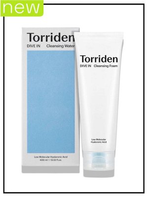 TORRIDEN Пенка для умывания с гиалуроновой кислотой Cleansing Foam Dive In Low Molecular Hyaluronic Acid, 150 мл