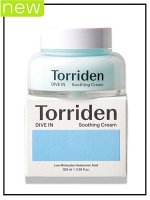 Крем для лица легкий успокаивающий и увлажняющий, 100 мл /  TORRIDEN Soothing Cream Dive-In Low Molecule Hyaluronic Acid