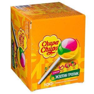 Chupa Chups / Карамель Чупа-Чупс ЭКЗОТИК-ТРОПИК 12 г