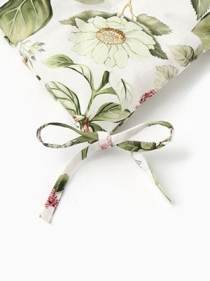 Сидушка на стул Этель Organic home, 42x42x7 см, репс 210 г/м², 100% хлопок