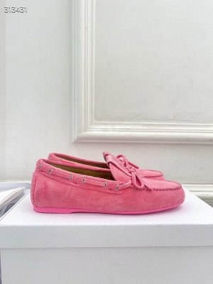 Мокасины женские замшевые