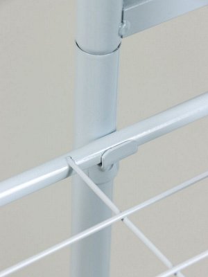 Подставка для цветов Greengo, 5 полок, 44x22x95 см, напольная, металл, белая