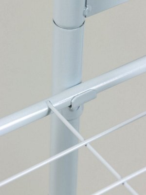 Подставка для цветов Greengo, 6 полок, 44x22x105 см, напольная, металл, белая