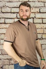 Футболка 255036 коричневый VIP STENDO