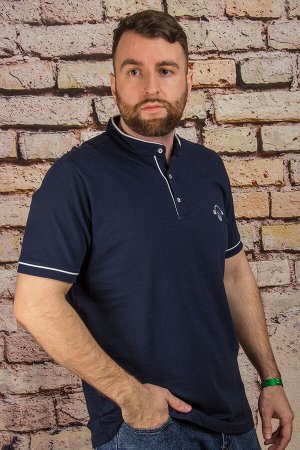 Футболка 2535 т.синий-белый CAHOTER