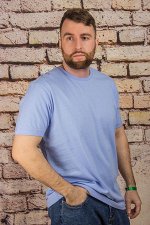 Футболка 2415В голубой CAHOTER