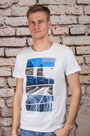 Футболка 2412/1 белый MONS