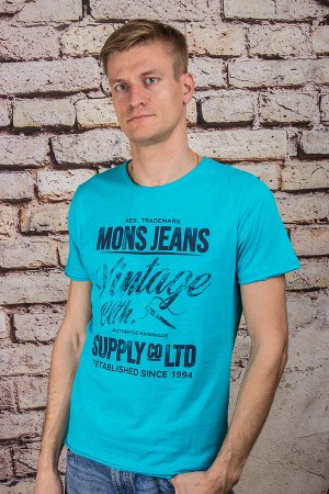 Футболка 2401/1 бирюзовый MONS
