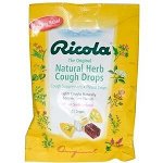 Ricola, Оригинальные натуральные травяные пастилки от кашля, 21 пастилка