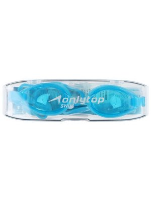Очки для плавания ONLYTOP, беруши, набор носовых перемычек, цвета МИКС