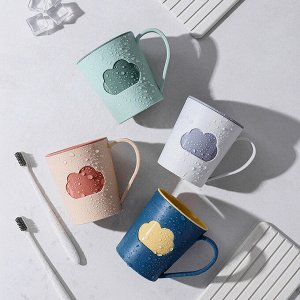 Чашка для зубных щеток / Стакан с ручкой для зубных щёток