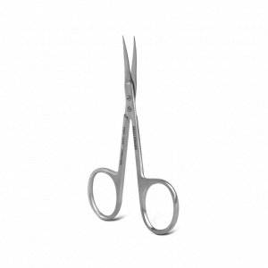 Frau Finger Ножницы маникюрные для кутикулы изогнутые / Professional FSP-1243DP, матовые, ручная заточка, 10 см
