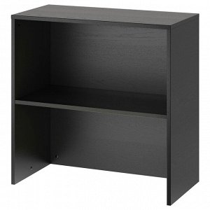 GALANT, надстройка, шпон из окрашенного ясеня черного цвета, 80x80 см